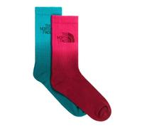 The North Face - Everyday Crew Sock Dip Dye - 2P - Chaussettes Pacific Teal / Restorativ - M (40 - 42)