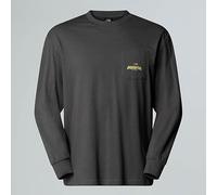 The North Face Expedition Celebration Oversized T-Shirt à Manches Longues pour Homme Anthracite Grey M