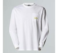 The North Face T-shirt Oversize Manches Longues Expedition Celebration Unisexe Tnf White Taille XS male