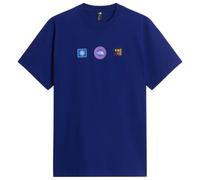 The North Face - Explorer Badges RLX S/S Tee - T-shirt - XXL - bold blue