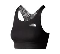 THE NORTH FACE Flex Print Soutien-Gorge de Sport Asphalt Grey Abstract Lighting Print L