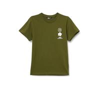 The North Face Flower Graphic Relaxed S/S T-Shirt pour Fille, Forest Olive, 14 ans/16 Ans