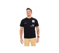 T-shirt hommes The North Face Mountain Foundation Coordinates Noir EU XL