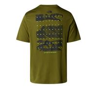The North Face Foundation Mountains Faces T-Shirt White Dune M