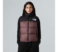 The North Face Gilet En Duvet 1996 Retro Nuptse Pour Femme Tawny Quartz-tnf Black Taille XL female