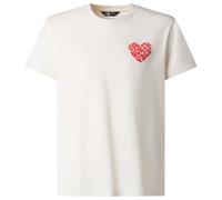 The North Face - Girl's Brand Proud Relaxed S/S Tee - T-shirt - L - white dune