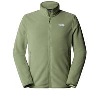 The North Face - Polaire zippée - M Glacier Fleece Jacket Bark Mist pour Homme - Taille XXL - Vert Vert XXL