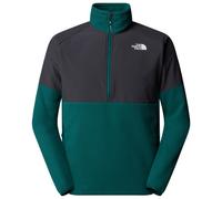 The North Face - Glacier Heavyweight 1/2 Zip - Pull polaire - S - deep nori / asphalt grey /