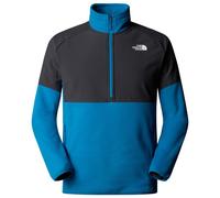 The North Face - Polaire demi-zippée - M Glacier Heavyweight 1/2 Zip Dusk Blue Asphalt Grey pour Homme - Taille S - Bleu Bleu S