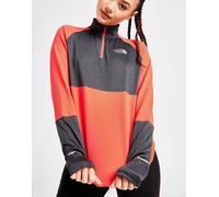 The North Face Haut Zippé Run Femme - Orange XS