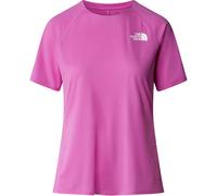 The North Face High Trail Run Short Sleeve Femme Violet - Tee-shirts de running femmes M
