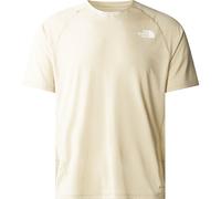 The North Face High Trail Run Short Sleeve Homme Beige - T-shirts de running hommes XL