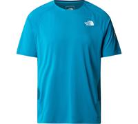 The North Face High Trail Run Short Sleeve Homme Bleu - T-shirts de running hommes L