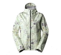 The North Face Higher Run Lime Cream Valley Floor Print XS