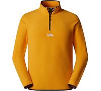 The North Face Homme Glacier 1/4 Zip - Embroidered Logo Sweater Summit Gold L