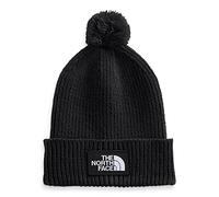 The North Face Homme Logo Box Pom Bonnet, TNF Black, Taille Unique EU