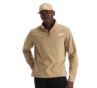 The North Face Hommes Cedar Trail Grid Fleece Quarter Zip Jacket - Veste Polaire Douce, Reliure renforcée au col et aux poignets, Pierre Kaki, Medium