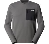The North Face Kecha Crew Pull-Over pour Homme Smoked Pearl/Asphalt Grey S