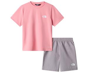 The North Face - Kid's 24/7 Set - T-shirt technique - 3 Years - coral crush / transcendent grey