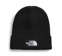 The North Face Bonnet Logo Box à revers – Logo carré – Noir – Taille unique enfant