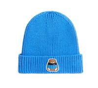 The North Face - Kid's TNF Logo Box Cuffed Beanie - Bonnet - One Size - active blue / nuptse bear