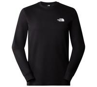 T-shirt The North Face Red Box manches longues noir blanc - M