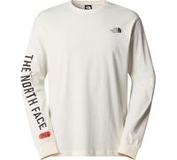 The North Face L/S Varsity Graphic T-Shirt pour Homme White Dune S