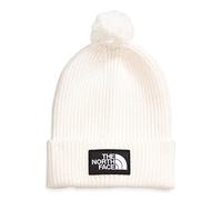 THE NORTH FACE Logo Box Pom Unisexe Bonnet Gardenia White One Size