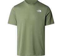 The North Face - T-shirt respirant et polyvalent - M 24/7 S/S Tee Reg Bark Mist pour Homme - Taille 120-129 - Vert Vert 120-129