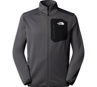 The North Face Veste polaire Crest FZ zippée anthracite/TNF Black Homme Taille S