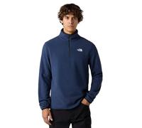 The North Face Polaire Glacier Fleece 1/4 Zip col zippé Bleu tempête Taille M