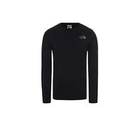 The North Face M L/S Easy Tee TNF BLK/Zinc GR T-Shirt Homme TNF Black/Zinc Grey FR : M (Taille Fabricant : M)