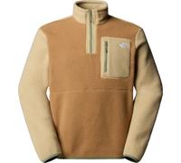 THE NORTH FACE M Yumiori 1/4 Zip - Homme - Beige / Orange - taille XL- modèle 2026