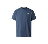 THE NORTH FACE Maillot 'M RETRO EARTH RELAXED SHORT SLEEVE TEE-G' gris / vert foncé, Taille L
