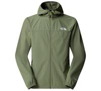 The North Face - Mountain Athletics Hooded Wind Jacket - Veste softshell - S - bark mist