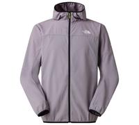 The North Face - Veste de running stretch et respirante - M Mountain Athletics Ushba Hooded Jacket Transcendent Grey pour Homme en Softshell - Taille Gris S