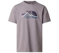 The North Face - Mountain Line Short Sleeve Tee - T-shirt - XS - transcendent grey