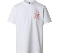 The North Face – T-shirt homme Mountain Play décontracté – Blanc – Taille S