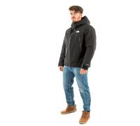 THE NORTH FACE Mtn Range Down Hooded Veste pour homme Tnf Black/Tnf Black L