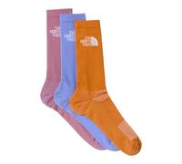 Chaussettes The North Face Multisport Cush Crew rose violet orange 3 paires - S