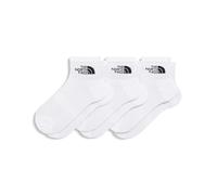 The North Face Chaussettes Multisport Cush Quarter blanc – 3 paires – M