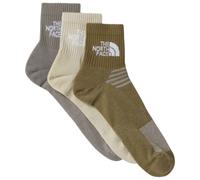 The North Face - Multi Sport Cush Quarter Socks 3-Pack - Chaussettes multifonctions - EU 34-37 - stone slab / desert stone