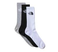The North Face Chaussettes Multisport Cush Crew blanc/noir/gris - 3 paires - Taille M