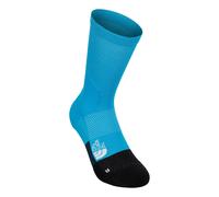 The North Face Never Stop Crew Chaussettes de running Unisex - bleu clair, Taille S