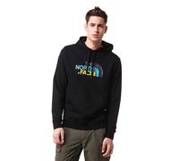 THE NORTH FACE NF00A0TEJK3 M Light Drew Peak Pullover HOODIE-EUA7ZJA Sweatshirt Homme Black Taille L