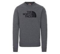 THE NORTH FACE NF0A4SVRGVD M Drew Peak Crew Sweatshirt Homme Medium Grey Heather-Black Taille S