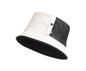 The North Face NF0A7WGYROU Class V Reversible Bucket Hat Hat Homme White Dune/TNF Black Taille LXL