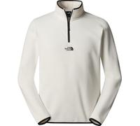 The North Face NF0A83I355W1 Glacier ¼ Zip - Embroidered Logo Sweatshirt Homme Gardenia White-NPF Taille XXL