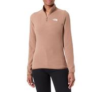 THE NORTH FACE NF0A855M6IH W 100 Glacier 1/4 Zip - EU Sweatshirt Femme Latte Taille S