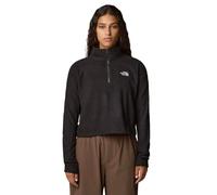 The North Face NF0A855N4H01 100 Glacier Cropped ¼ Zip Sweatshirt Femme TNF Black-NPF Taille M